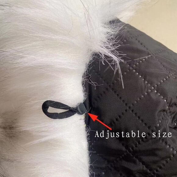 7441 Plush Fisherman Hat Artificial Fur Bucket Hat Winter Warm Plush Bucket main image 4